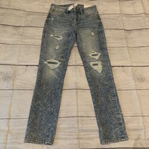 American Eagle Next Level Airflex Mens Size 30x32 Skinny Distressed Denim Jeans  - £19.57 GBP