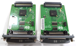 LOT OF 2 HP Parallel EIO Card use J7972G J7972-80002 1284B - £33.23 GBP