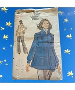 Vogue Outfit Sewing Pattern #8432 Size 12 Bust 34 Partial Cut 1980&#39;s Pan... - $127.81 MXN