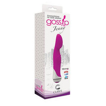 Curve Toys Gossip Jenny Waterproof Silicone G-Spot Vibrator Magenta - £35.13 GBP