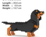 Dachshund Dog Mini Sculptures (JEKCA Lego Brick) DIY Kit - £30.68 GBP