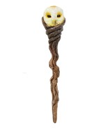 Hedwig Wise Owl of Artemis Fantasy Sorcery Wizard Cosplay Toy Magic Wand... - £11.84 GBP