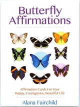 Butterfly Affirmations Tarot Card Desk Blue Angel - £19.55 GBP