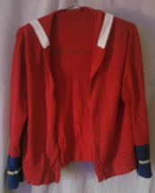 Women&#39;s Hoodie Zip-Up Red Blue Yellow White No Tags Lightweight NO Drawstring - £10.23 GBP