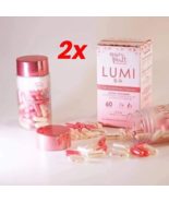 2 X Beauty Vault LUMI 24H Glutathione 60 Caps Day and Night DHL Express ... - $82.88