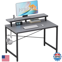 Pamray 32 Inch Small Computer Desk Monitor Stand Simple Office Desk Head... - $95.57