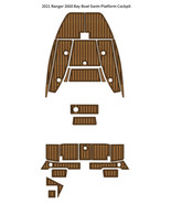 2021 Ranger 2660 Bay Boat Swim Platform Cockpit Pad Boat EVA Foam Teak F... - $956.02 CAD