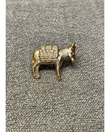NEW VFW Colorado Donkey Mule Copper Tone Lapel Pin KG Veterans Colo Mili... - $11.88
