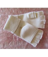 Kate Spade New York Gloves Pop Top Mittens White Cream - $1,091.37 MXN