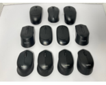 Lot of 11 Wireless Laser Wheel Mouse with Receiver Mixed Logitech Philip... - £58.84 GBP