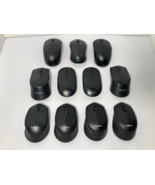 Lot of 11 Wireless Laser Wheel Mouse with Receiver Mixed Logitech Philips Dell - $74.25