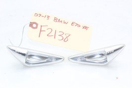 07-13 BMW X5 E70 Front Right And Left Fender Marker Turn Signal Light F2138 - £54.39 GBP
