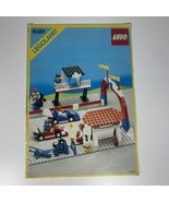 LEGOLAND 6381 Town Motor Speedway Instruction Manual Book ONLY 1987 -A - £5.42 GBP