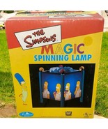 Vtg 1998 The Simpsons Homer Donut Magic Spinning Lamp Motion Light In Bo... - $110.04 CAD