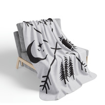 Stylish Fleece Sherpa Blanket: Custom Print, Soft and Cozy Comfort - £42.65 GBP+