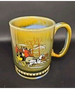 Vintage Wade Irish Glaze Porcelain Half Pint Tankard Shape I.P.1 Coachin... - $53.17 CAD