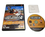 Tony Hawk 4 Sony PlayStation 2 Disk and Case - $5.49