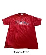 Majestic MLB Philadelphia Phillies Cliff Lee 33 T-shirt xl or 2XL - $24.75