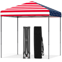 6.6 x 6.6 Feet Outdoor Pop-up Canopy Tent with UPF 50+ Sun Protection-Mu... - $2,543.11 MXN