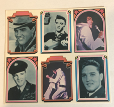 Vintage Elvis Presley Trading card Uncut Sheet of 6 Cards 1978 - £9.61 GBP