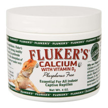 Fluker&#39;s Repta Calcium with Vitamin D3 Reptile Supplement 1ea/4 oz - £7.08 GBP