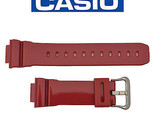 Genuine CASIO G-SHOCK Watch Band Strap DW-6900MF-4 Metallic 16mm Red Rub... - £35.31 GBP