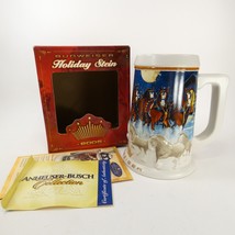Budweiser 2005 Holiday Stein Christmas Beer Mug from Annual Series MINT ZXKJY - £11.92 GBP