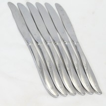 Oneida Twin Star Dinner Knives Community 8.5&quot; Lot of 6 - $8.81
