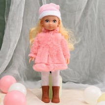 Kawaii Dolls Practice Baby 32 cm Toys 1/6 Full Set Princess Clothes Pink Plush B - £28.94 GBP