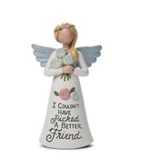 &quot;I Couldn&#39;t Have Picked A Better Friend&quot; Graceful Sentiments Angel Figurine - £12.54 GBP