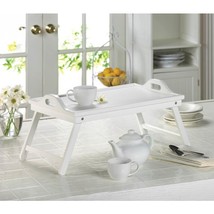 WHITE FOLDING TRAY - $34.00