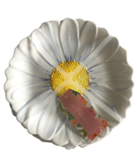 Daisy Flower Shape EasterSpring Summer Melamine Dessert App Plates 6.5&quot; ... - £24.73 GBP