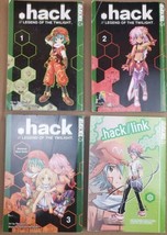 .Hack Legend of the Twilight Volume 1-3 &amp; Hack Link Paperback  (Manga) E... - £11.94 GBP