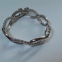 Monet Silver tone Bracelet 7.5&quot; - $400.86 MXN