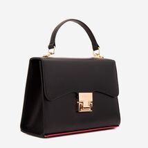 The Ege Black Leather Handbag image 1
