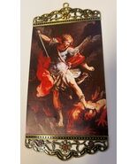 St Michael, Holy Family, Padre Pio, Our Lady of Guadalupe Canvas, New - $14.95