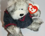 Ty Attic Treasures Fairbanks Bear Plush Sweater Soft Toy Tag Stuffed Ani... - $10.77