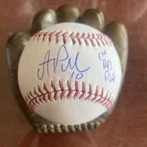A.J. Puk Oakland A&#39;s Signed Autograph Inscribed OMLB Baseball Andrew Jacob - £30.96 GBP