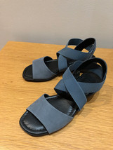 THE FLEX Sandals Comfort, Open Toe Stretch Band, Blue, Women&#39;s, Size 5.5 - $19.50