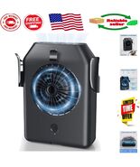 Rechargeable USB Personal Fan - 5100 RPM, Neck Strap Included for Hands-... - $34.53 CAD