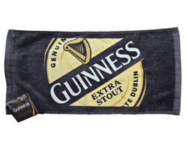 Guinness Harp Extra Stout Logo Original Bar Towel 18&quot; x 9&quot; - £11.67 GBP