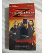 The Mask of Zorro (VHS, 1998) Anthony Hopkins, Antonio Banderas Sealed New - €7,67 EUR