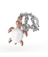 Sea Turtle 3D Diecast Keyring Mama &amp; Babies Designed in Belgium Keychain... - £12.66 GBP
