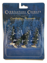 NIP Vintage Cobblestone Corners Coordinating Accessories Trees - £4.33 GBP
