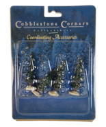 NIP Vintage Cobblestone Corners Coordinating Accessories Trees - $5.51