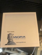 10 Ea Drug Rep Viagra Notepad, Sticky Notes, Pfizer Pharmaceutical Adver... - $216.57 MXN