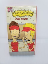 BEAVIS AND BUTT-HEAD - WORK SUCKS! Vhs Video Tape 1994 MTV Animated VGC - £7.98 GBP