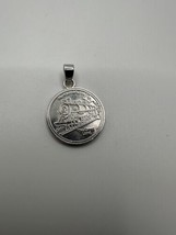 Vintage Skagway Alaska Necklace Pendant 1.25” - £7.91 GBP