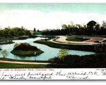 Lake in Rockefeller Park Cleveland Ohio OH 1907 UDB Postcard R13 - $2.92