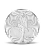 Moments BIS Hallmarked Silver Coin Sai Baba 10 gm 999 Pure ( Pack Of 2 ) - £86.04 GBP